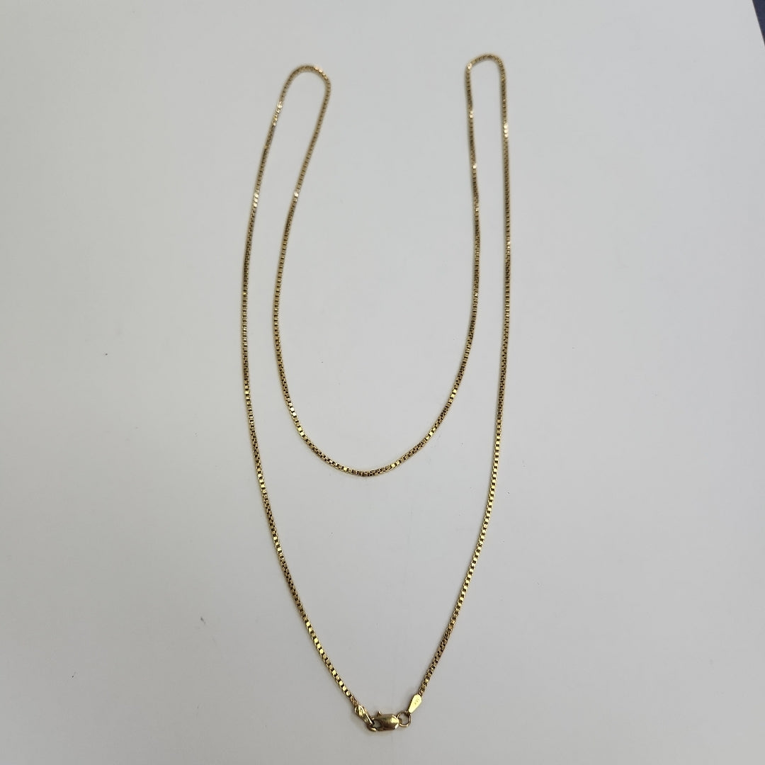 CADENA ORO 14 K 2.9 GRMS (SEMINUEVO)