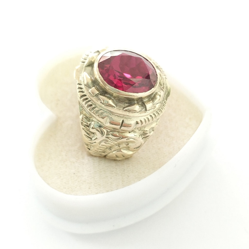 ANILLO ORO 10 K 11 GRMS (SEMINUEVO)