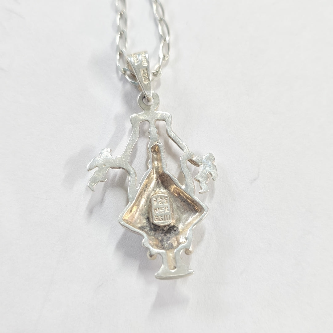 CADENA, DIJE PLATA 5.8 GRMS (SEMINUEVO)