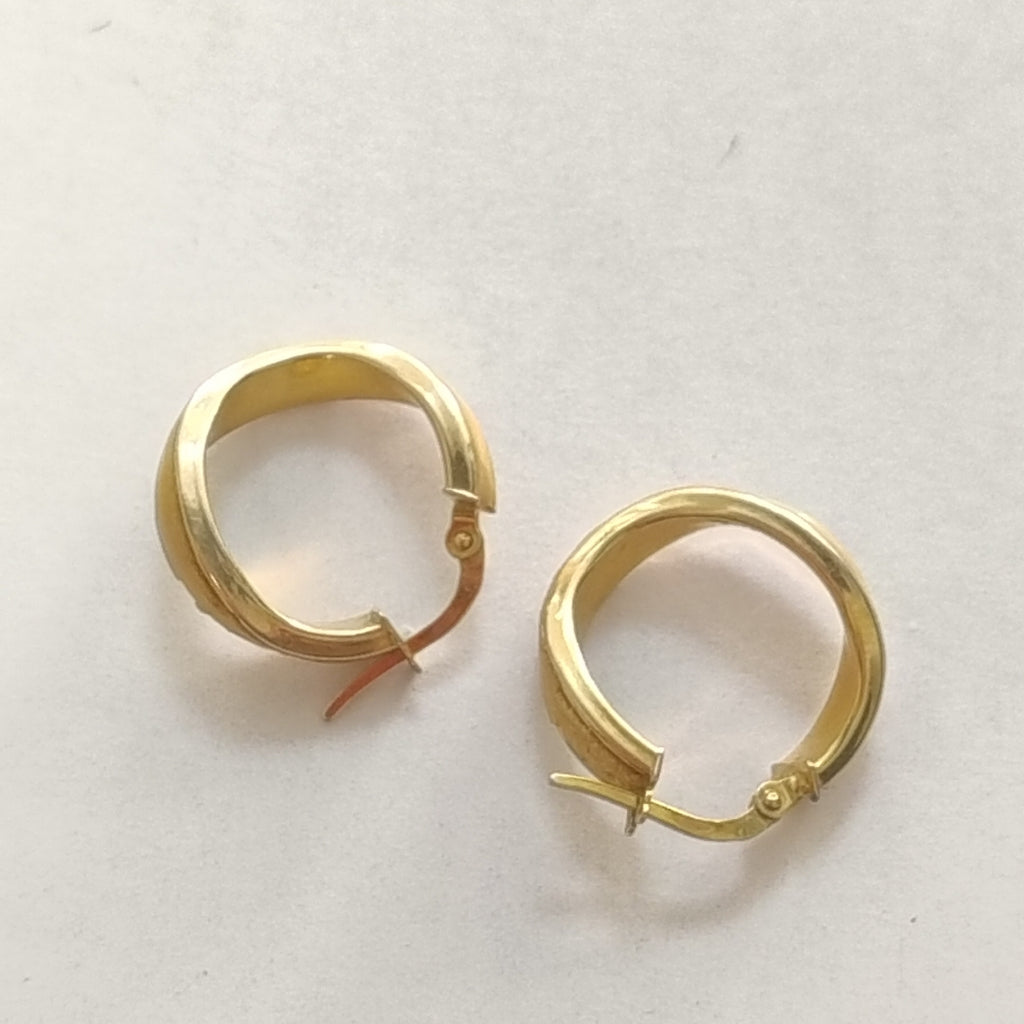 ARRACADAS PAR ORO 14 K 1,80 GRMS (SEMINUEVO)
