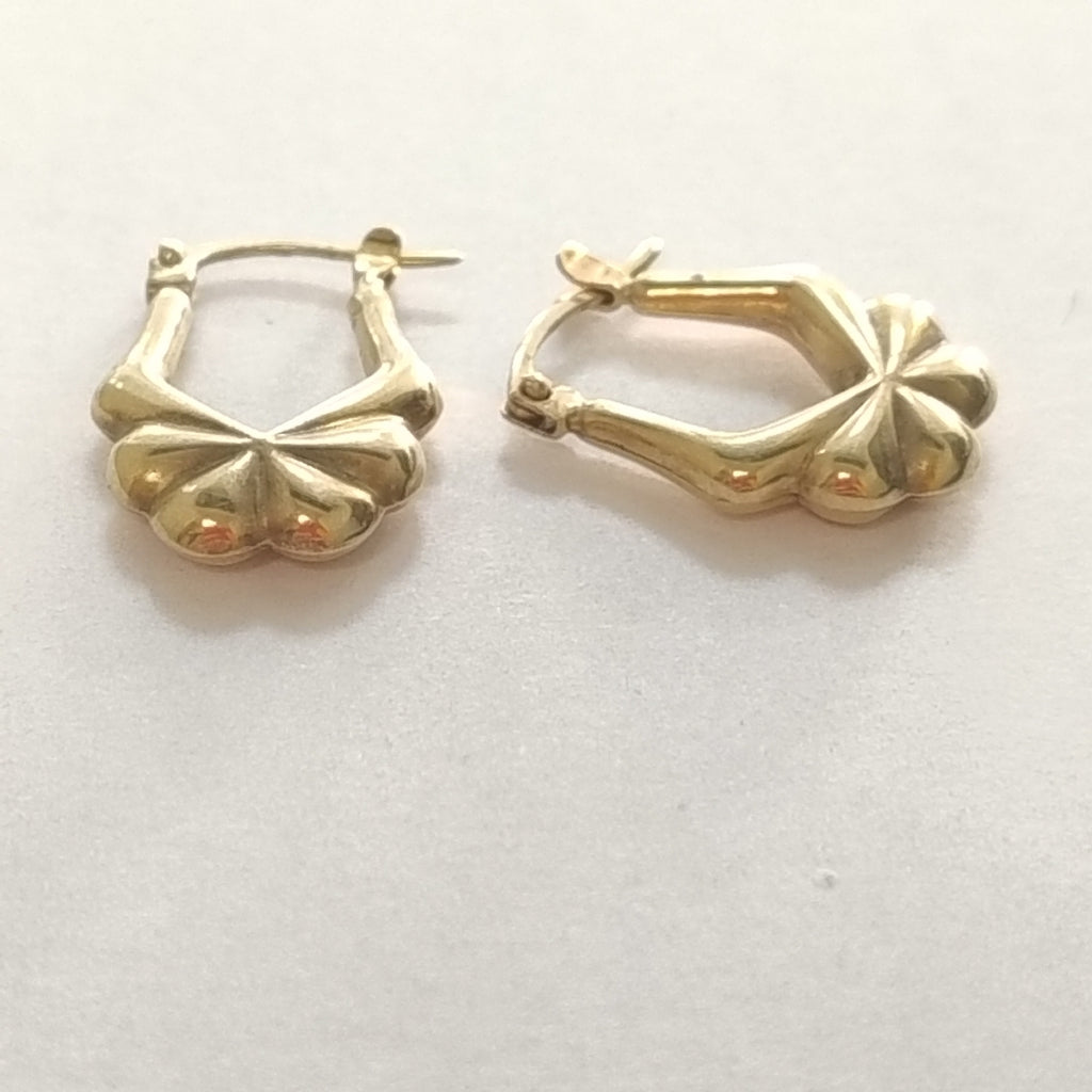 ARRACADAS PAR ORO 10 K 1,80 GRMS (SEMINUEVO)