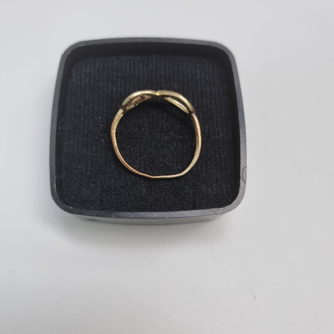 ANILLITO ORO,ORO COMBINADO 14 K 1,10 GRMS (SEMINUEVO)