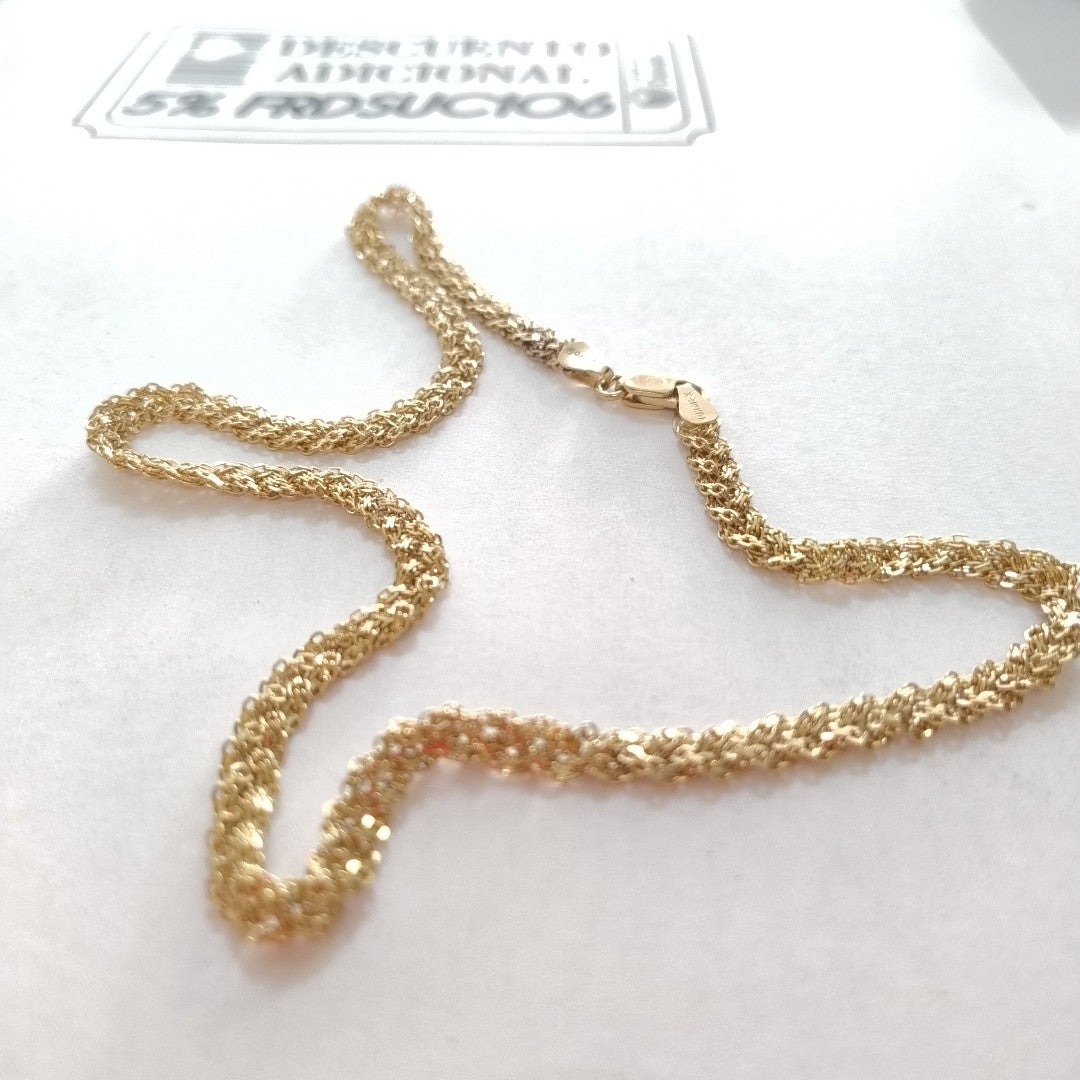GARGANTILLA ORO 10 K 13,40 GRMS (SEMINUEVO)