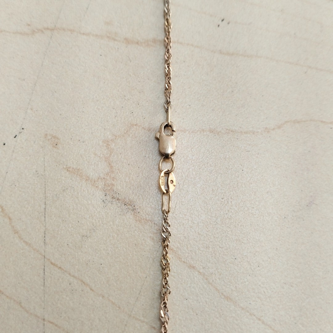 CADENA ORO COMBINADO 10 K 2.2 GRMS (SEMINUEVO)