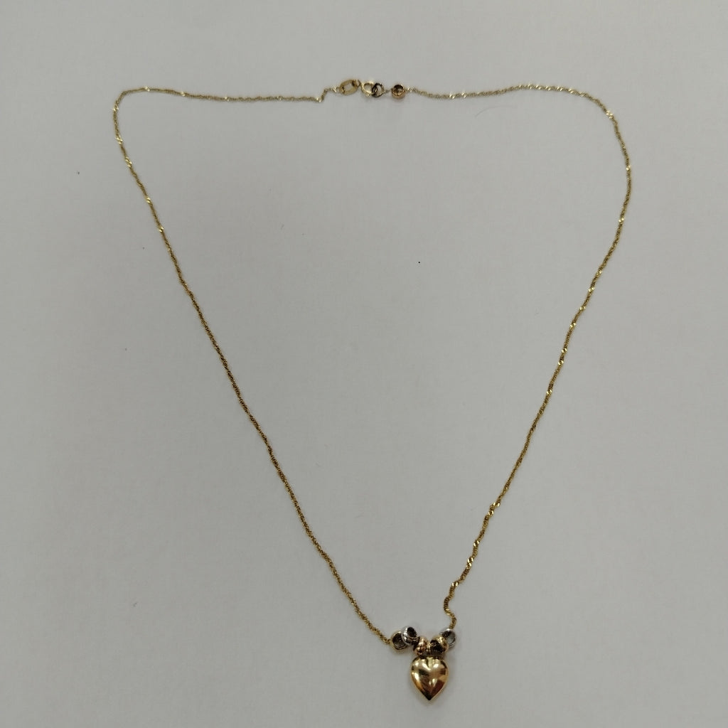 GARGANTILLA ORO, ORO COMBINADO 14 K 1.5 GRMS (SEMINUEVO)