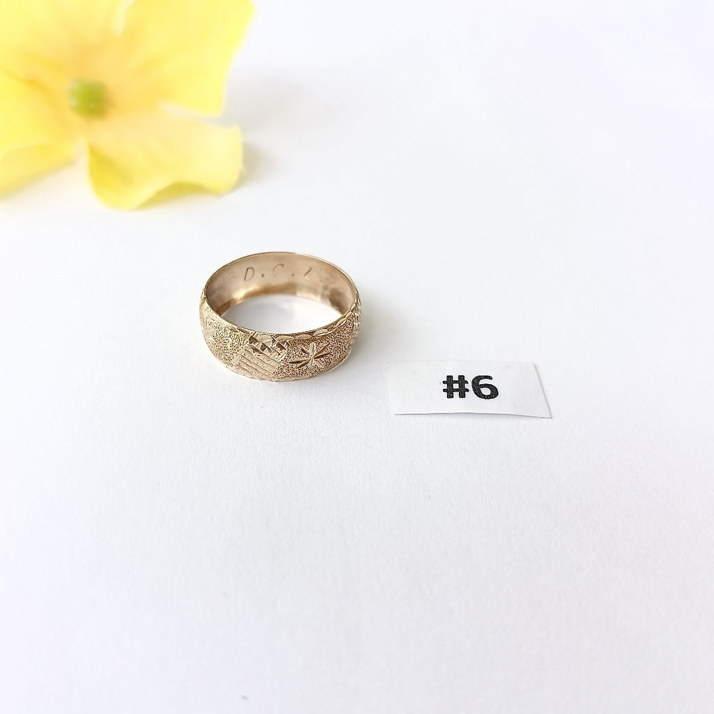 ARGOLLA ORO 8 K 1.1 GRMS (SEMINUEVO)