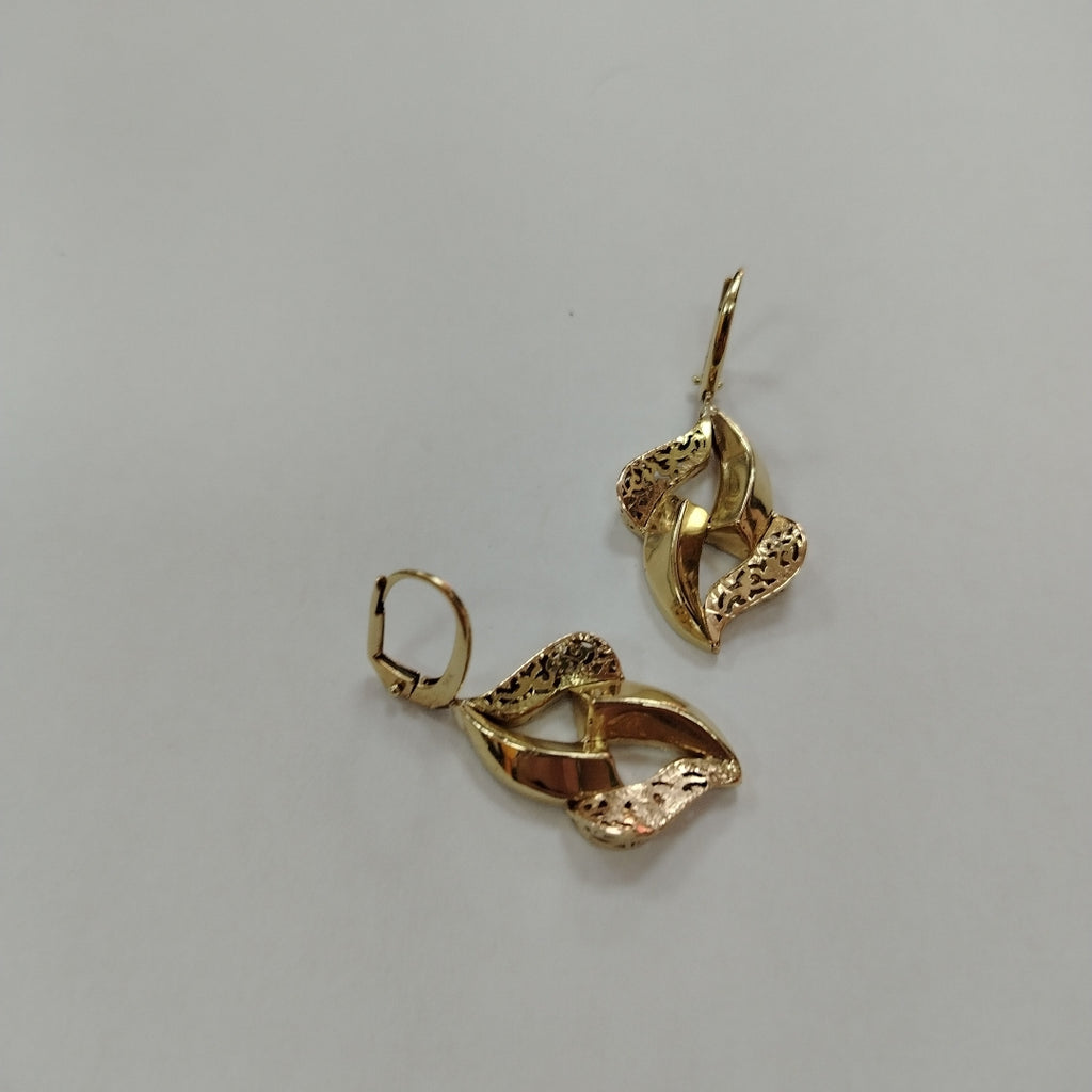 ARETES PAR ORO 14 K 5.8 GRMS (SEMINUEVO)