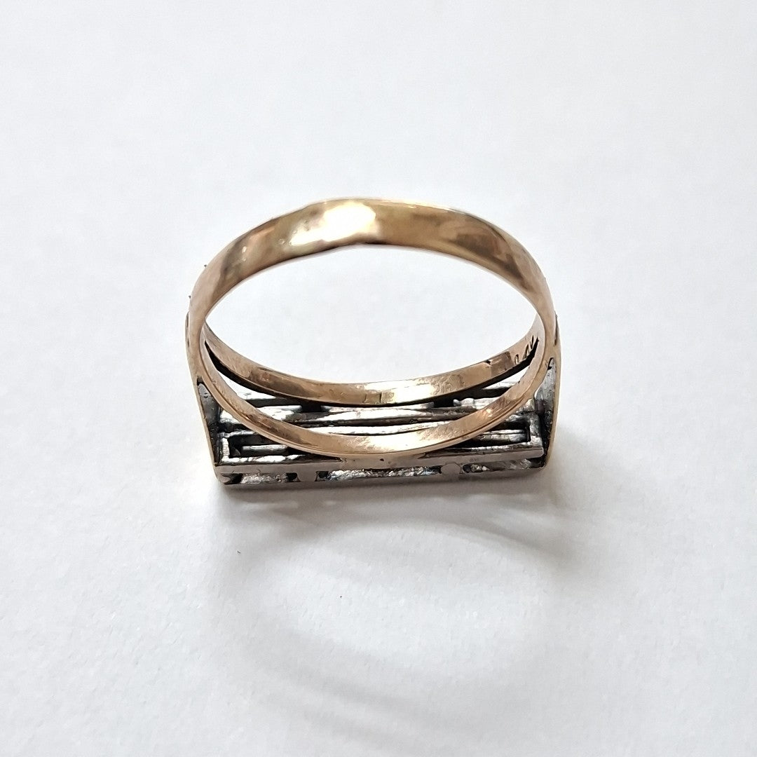 ANILLO ORO 14 K 2.9 GRMS (SEMINUEVO)