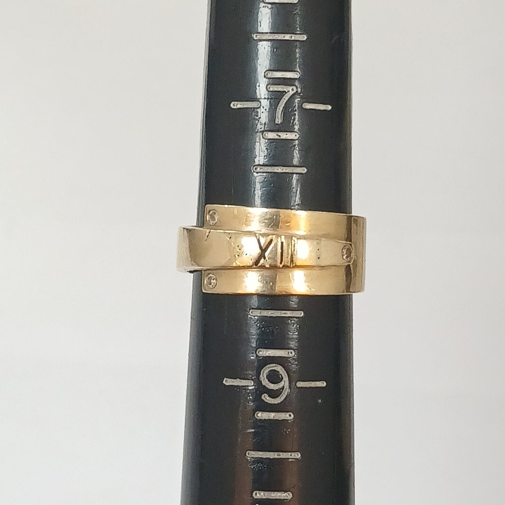 ANILLO ORO 14 K 10,10 GRMS (SEMINUEVO)