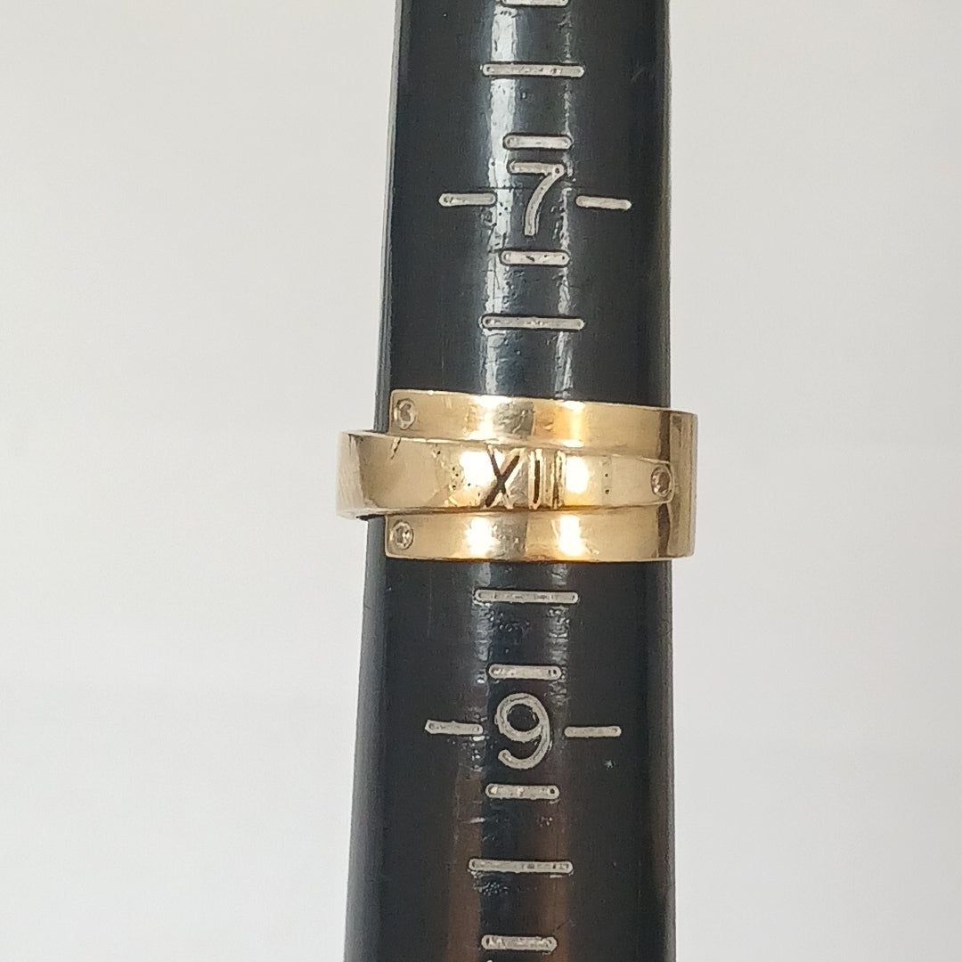 ANILLO ORO 14 K 10,10 GRMS (SEMINUEVO)