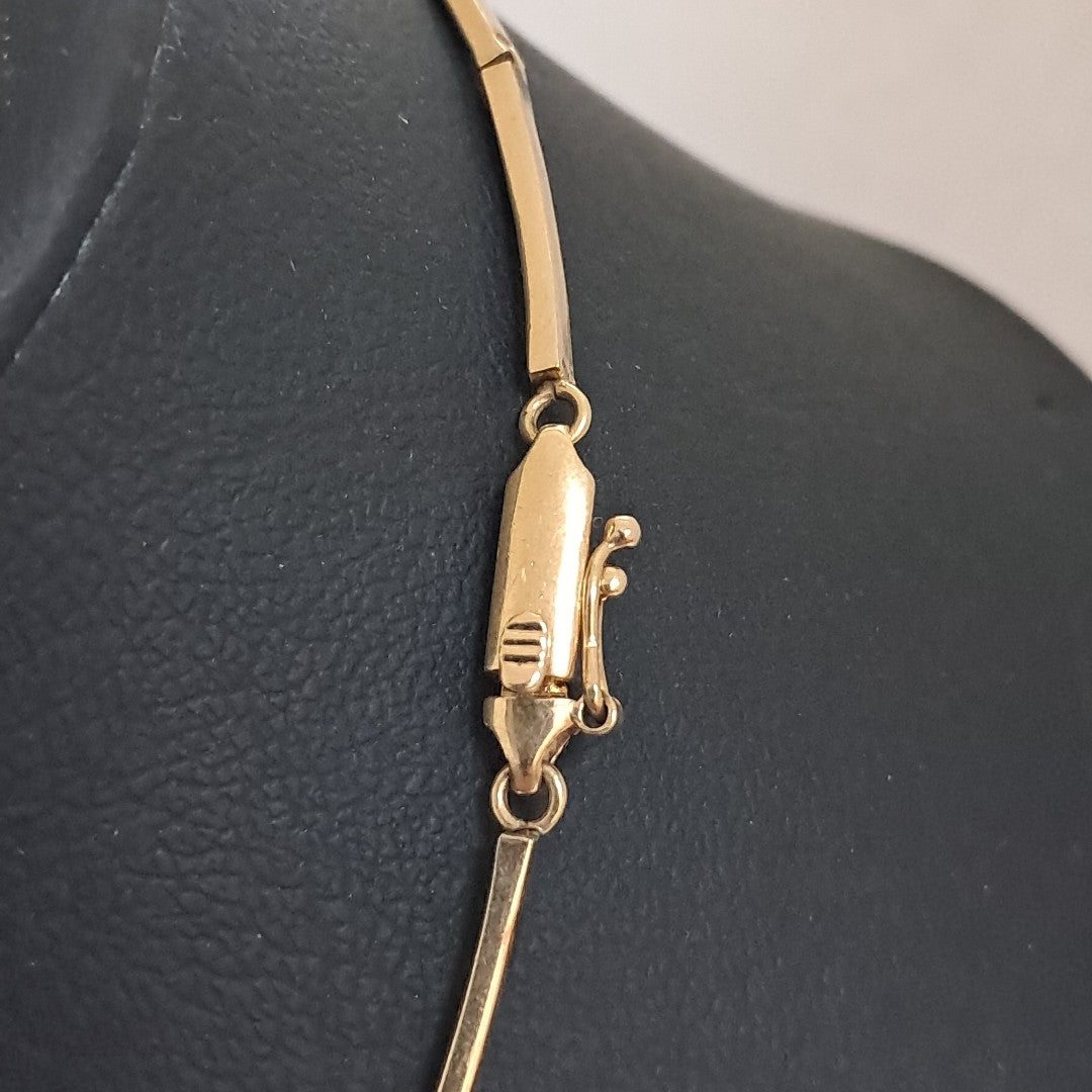 CADENA ORO COMBINADO 14 K 21,00 GRMS (SEMINUEVO)