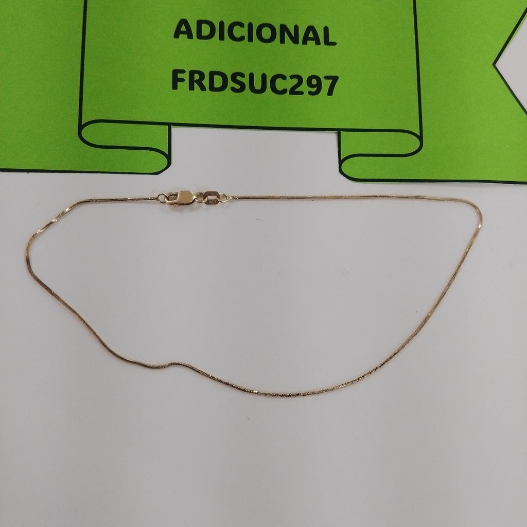 CADENA ORO 14 K 1,40 GRMS (SEMINUEVO)