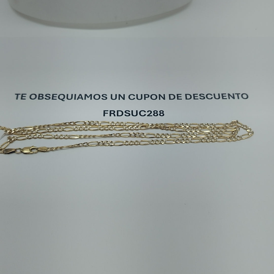 CADENA ORO 14 K 8.4 GRMS (SEMINUEVO)