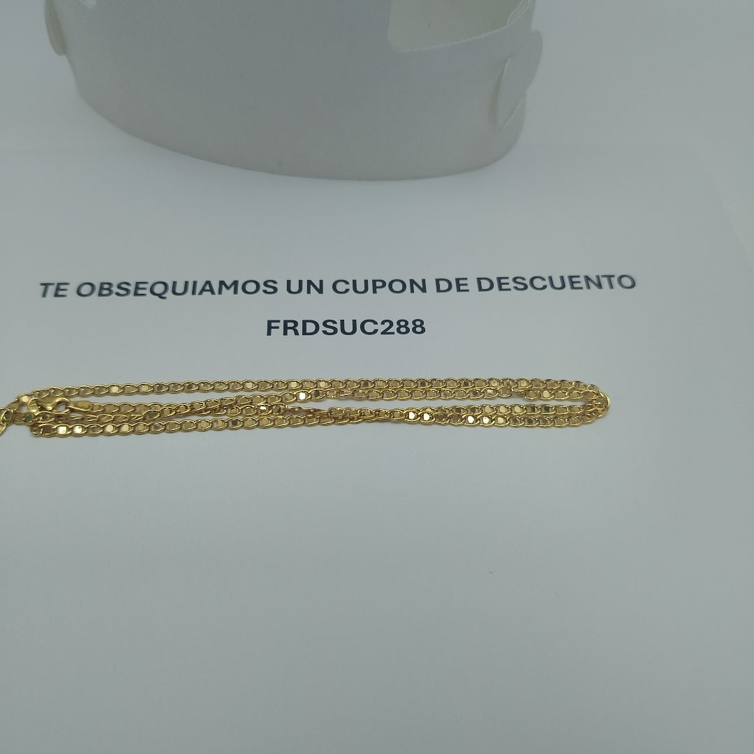 CADENA ORO 14 K 3.3 GRMS (SEMINUEVO)