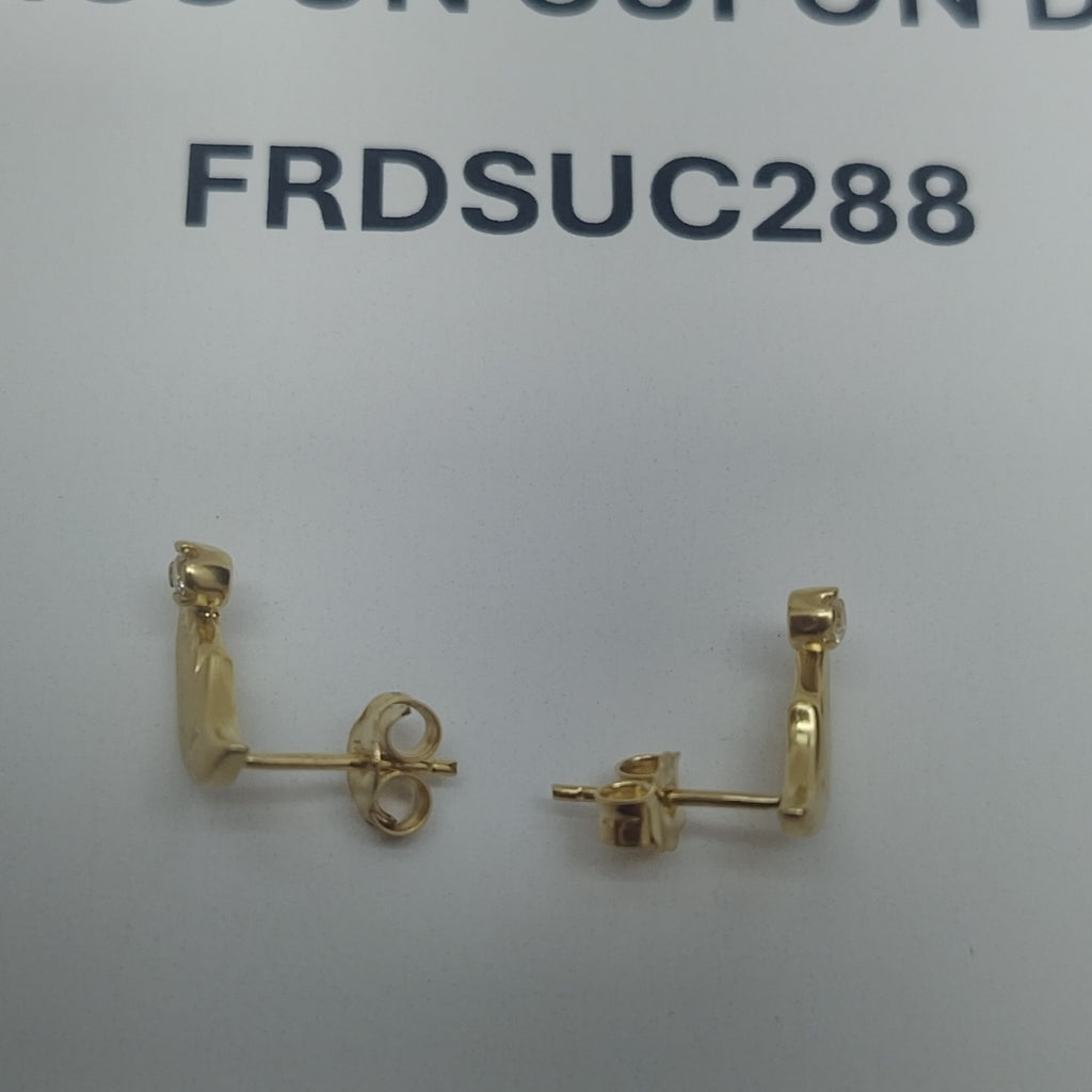 BROQUELES PAR ORO 14 K 1.3 GRMS (SEMINUEVO)