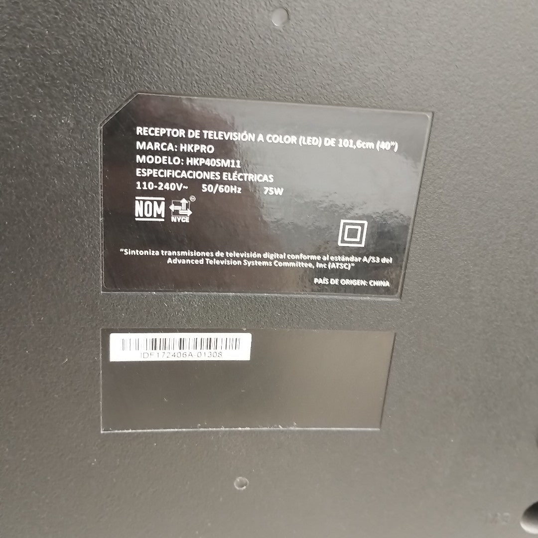 PANTALLA HKPRO HKP40SM11 (2022) 40" LED FULL HD (SEMINUEVO)