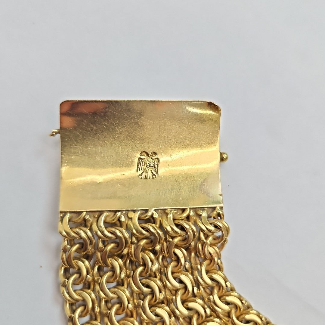BRAZALETE ORO 18 K 98,80 GRMS (SEMINUEVO)