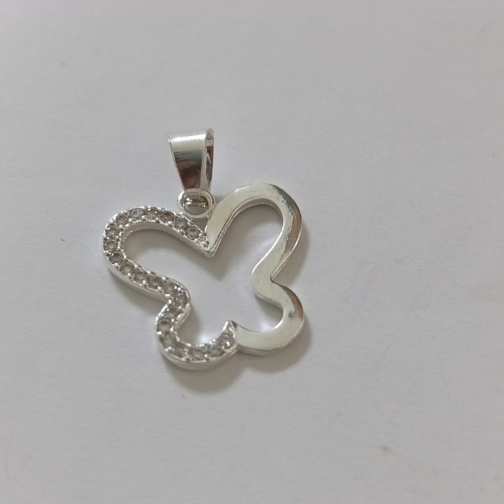 DIJE MARIPOSA C/CIRCONIAS PLATA .925 2.4 GR (NUEVO)