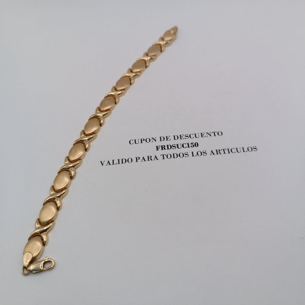 PULSERA ORO 14 K 11.7 GRMS (SEMINUEVO)