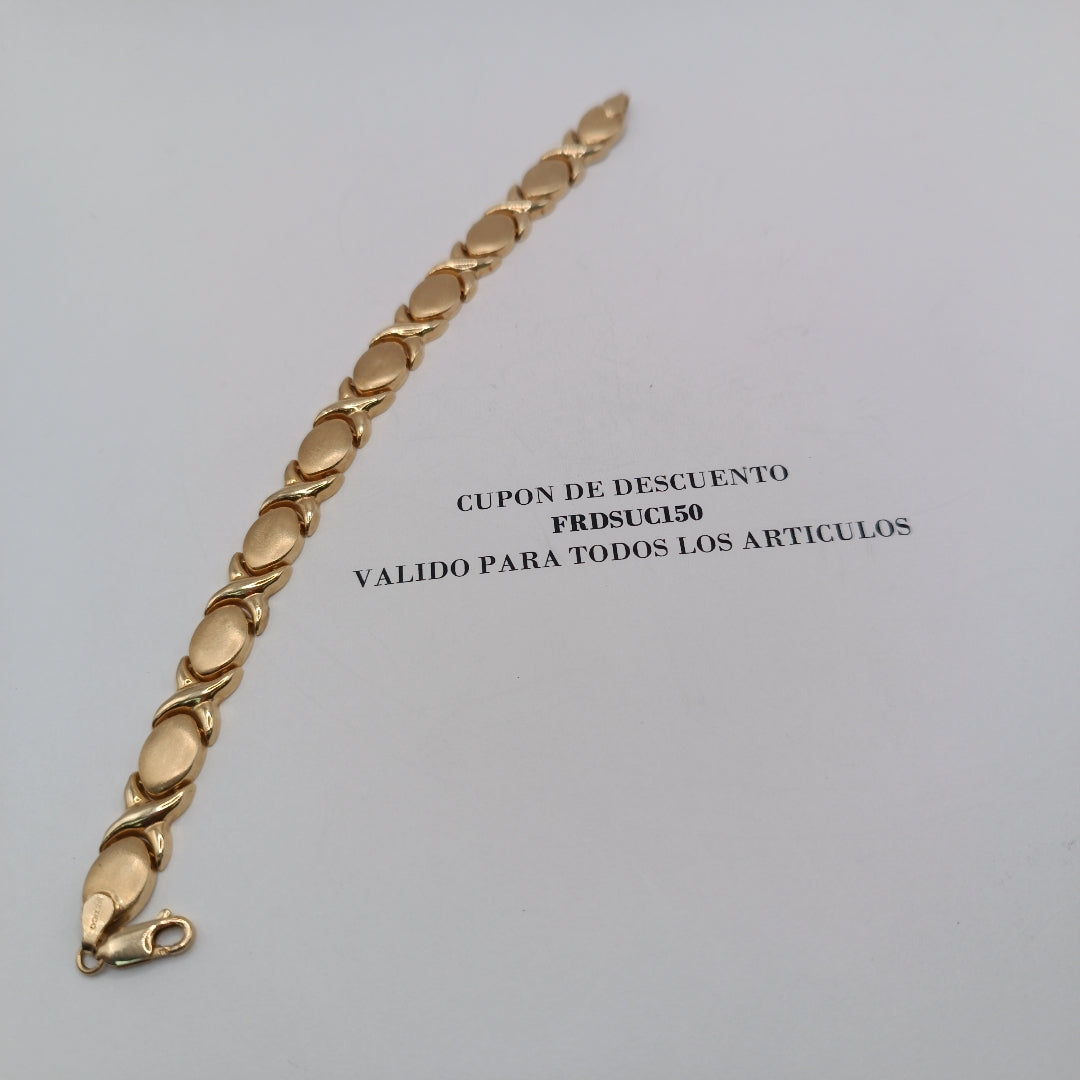 PULSERA ORO 14 K 11.7 GRMS (SEMINUEVO)