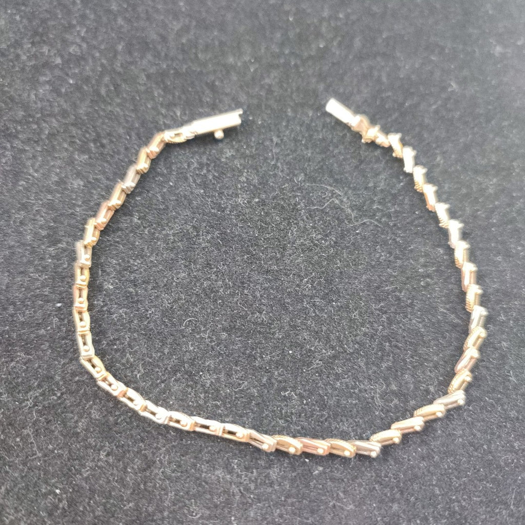 PULSERA ORO, ORO COMBINADO 14 K 6.8 GRMS (SEMINUEVO)