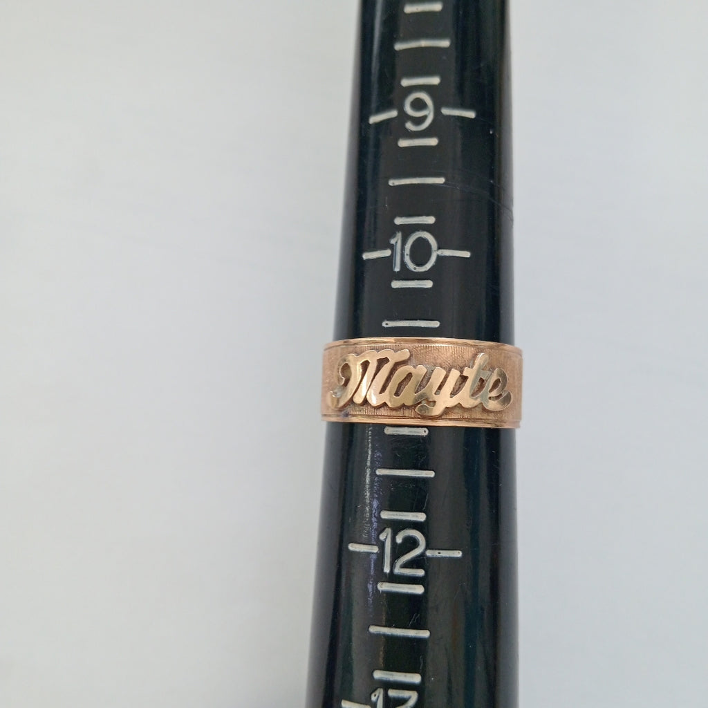 ANILLO ORO 8 K 4.7 GRMS (SEMINUEVO)