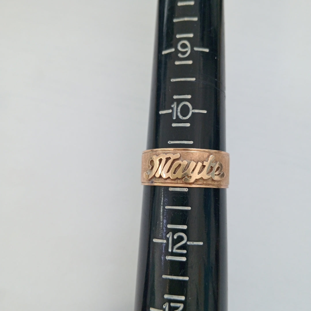 ANILLO ORO 8 K 4.7 GRMS (SEMINUEVO)