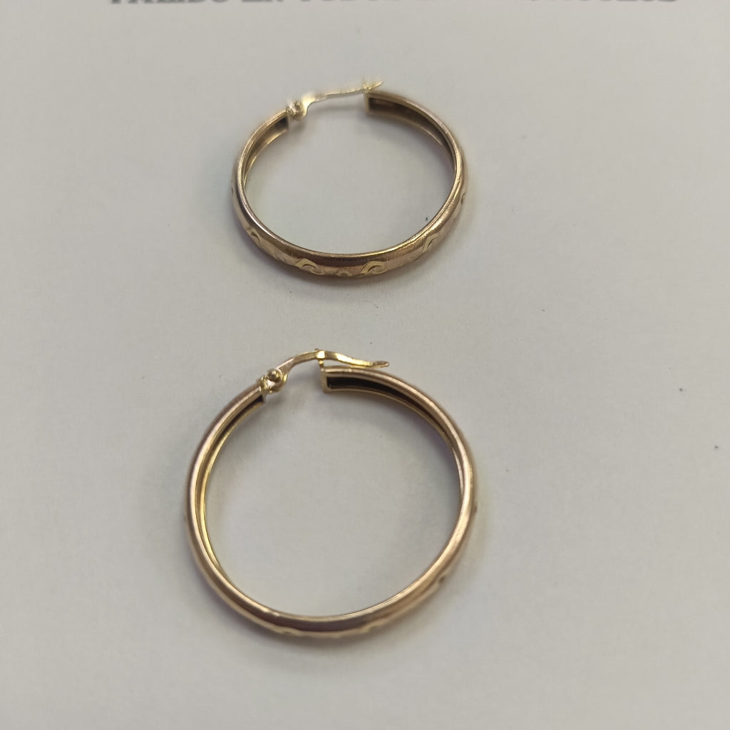 ARETES PAR ORO 10 K 3,20 GRMS (SEMINUEVO)