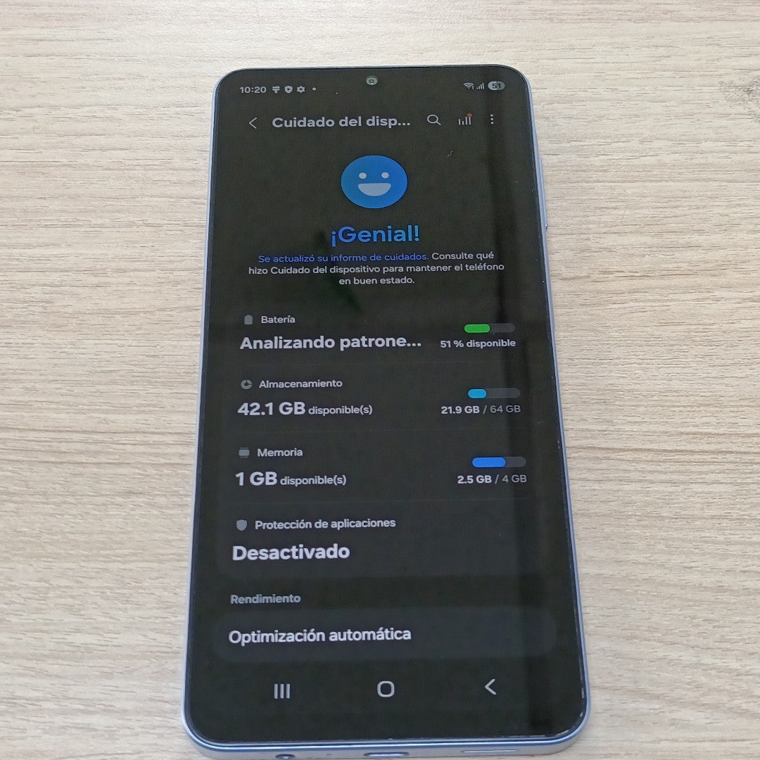 CELULAR SAMSUNG GALAXY A07 SM-A075M (2025) 64 GB 4 GB RAM (SEMINUEVO)