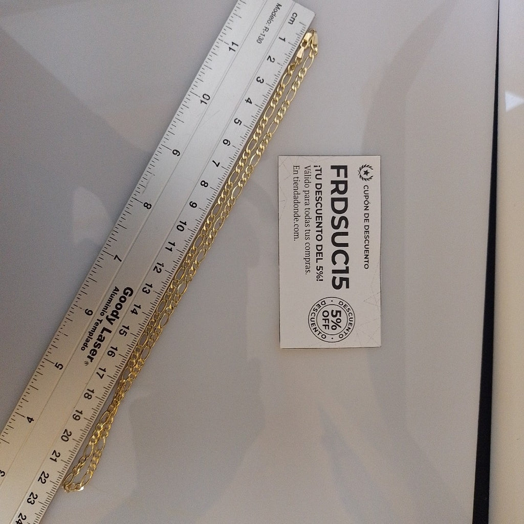 CADENA ORO 14 K 3.7 GRMS (SEMINUEVO)