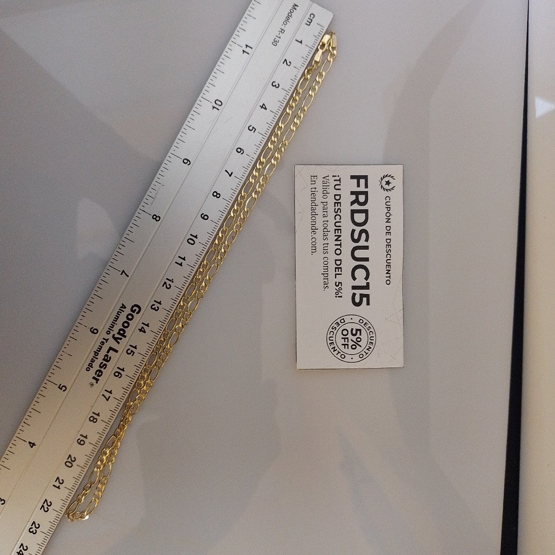 CADENA ORO 14 K 3.7 GRMS (SEMINUEVO)