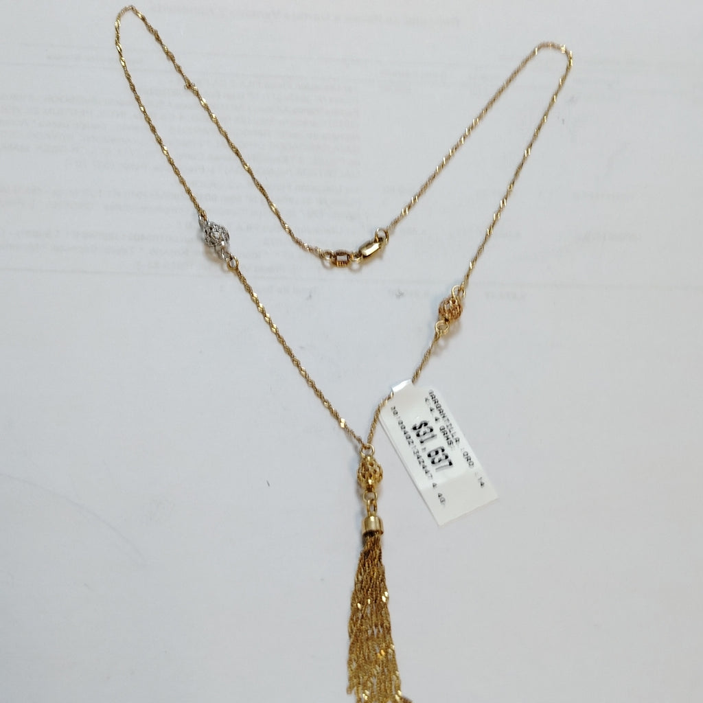GARGANTILLA ORO 14 K 4.4 GRMS (SEMINUEVO)