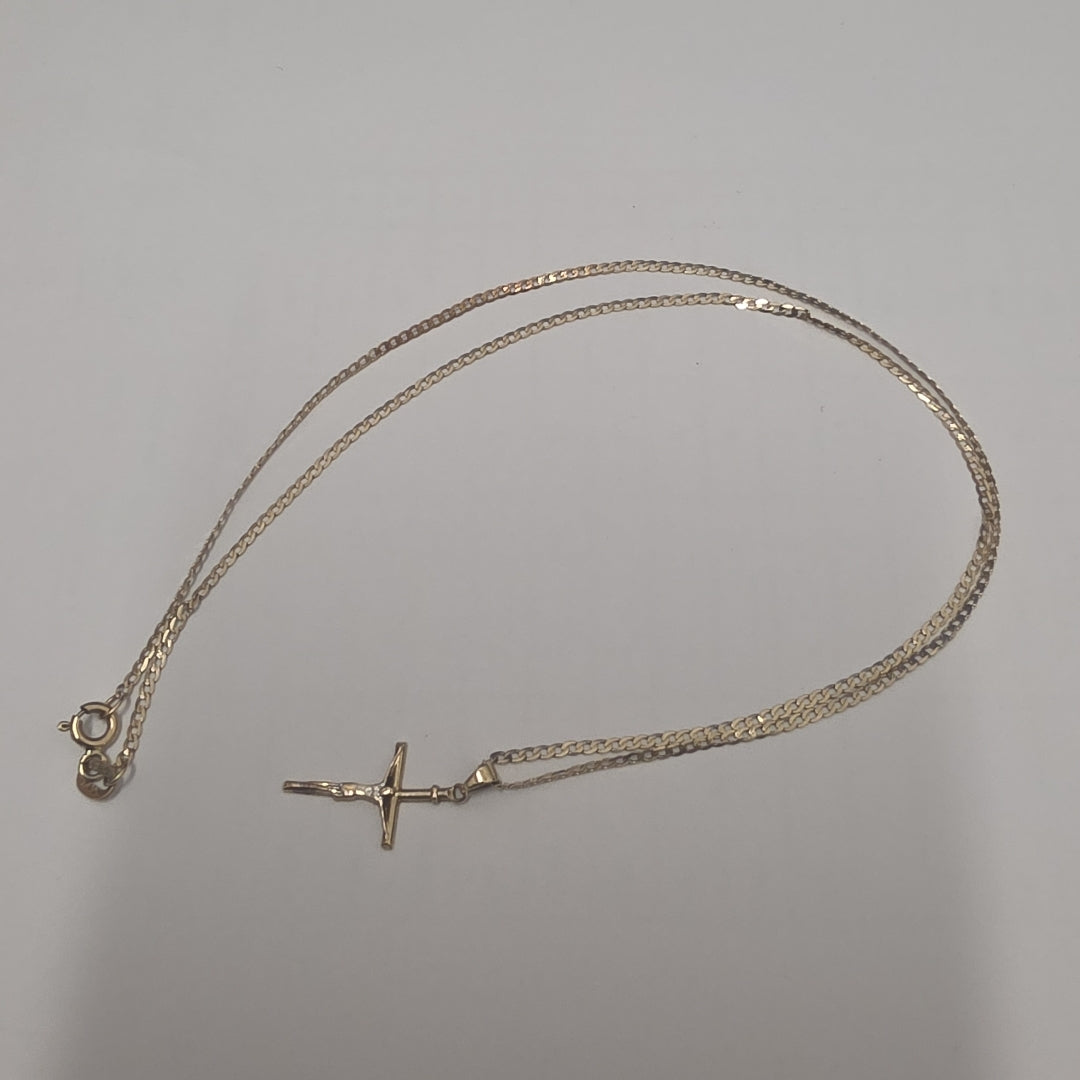 CADENA, DIJE ORO 14 K 2.1 GRMS (SEMINUEVO)