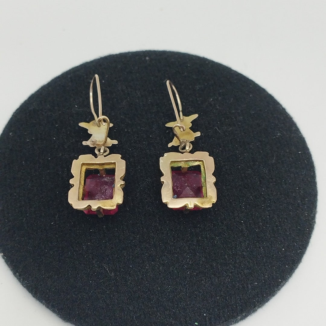 ARETES PAR ORO 8 K 6.6 GRMS (SEMINUEVO)