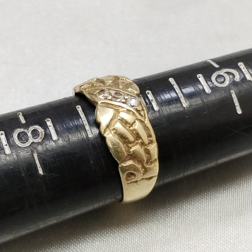 ANILLO ORO 10 K 3.6 GRMS (SEMINUEVO)