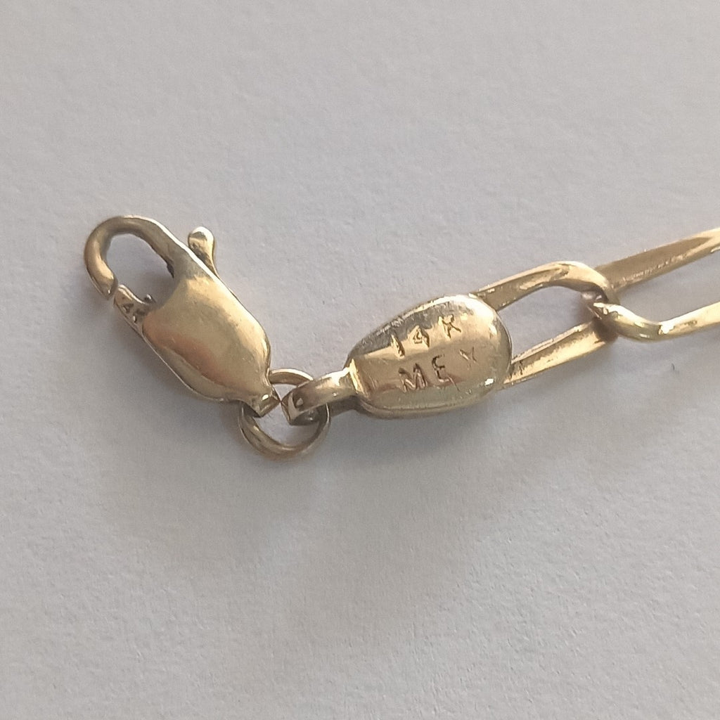 ESCLAVA ORO 14 K 3.6 GRMS (SEMINUEVO)