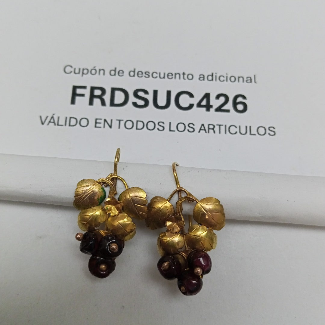 ARETES PAR ORO 8 K 2.7 GRMS (SEMINUEVO)