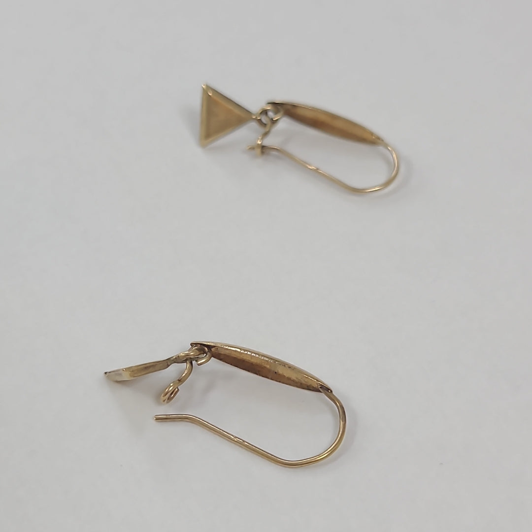 ARETES PAR ORO 10 K 0,80 GRMS (SEMINUEVO)