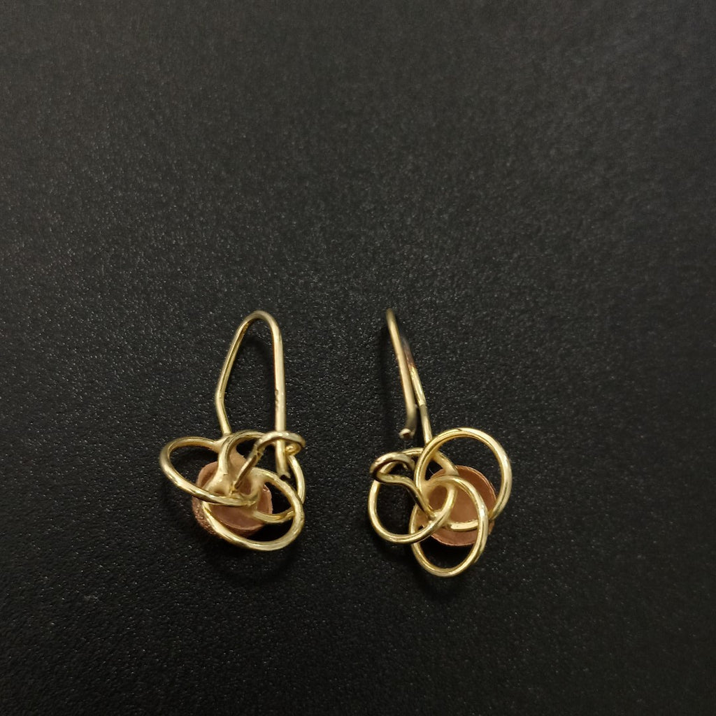 ARETES PAR ORO 14 K 1.7 GRMS (SEMINUEVO)