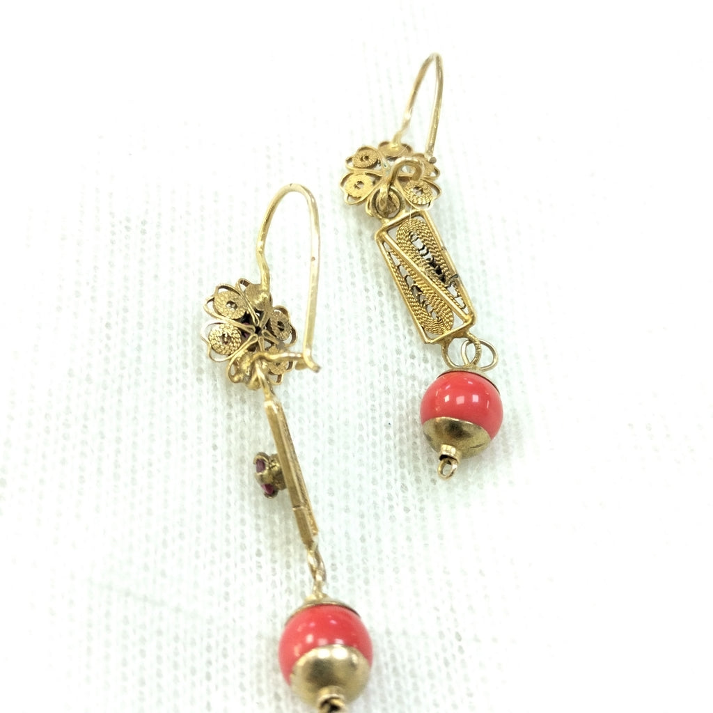 ARETES PAR ORO 10 K 5 GRMS (SEMINUEVO)