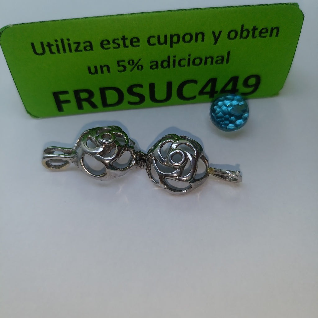 DIJE ORO, ORO BLANCO 14 K 4.1 GRMS (SEMINUEVO)