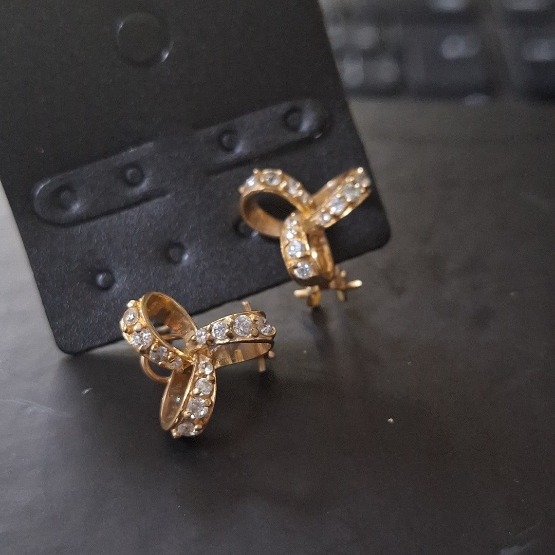 ARETES PAR ORO 10 K 3,40 GRMS (SEMINUEVO)
