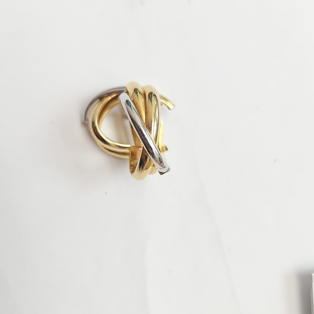 ARRACADAS PAR ORO 10 K 2.4 GRMS (SEMINUEVO)
