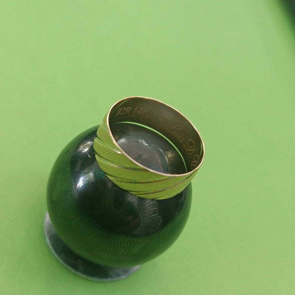 ANILLO ORO 14 K 2.1 GRMS (SEMINUEVO)