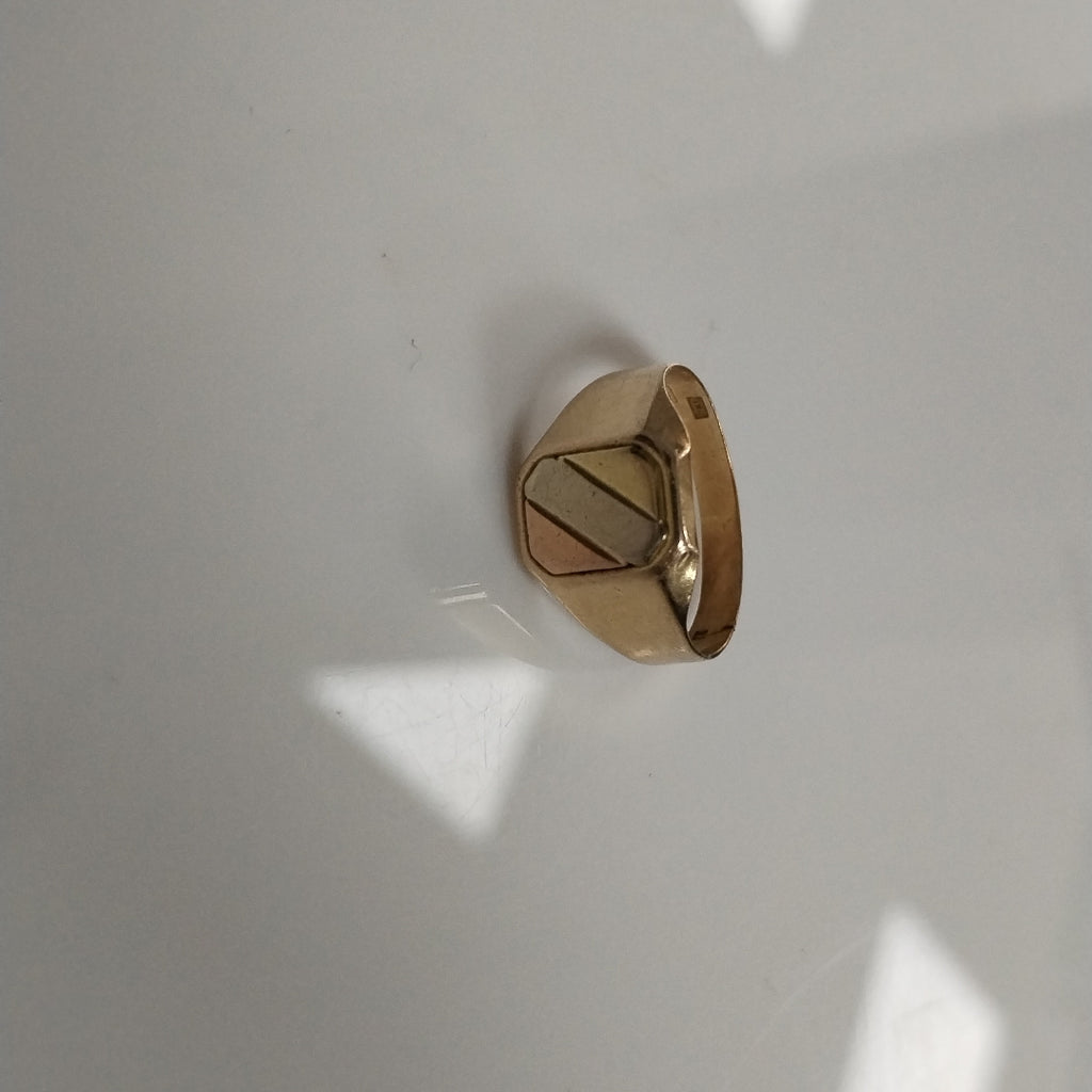 ANILLITO ORO, ORO COMBINADO 8 K 2.6 GRMS (SEMINUEVO)