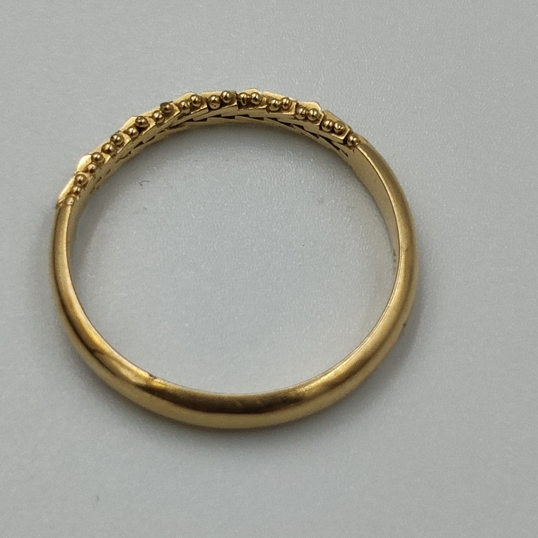 ARGOLLA ORO 14 K 2.8 GRMS (SEMINUEVO)