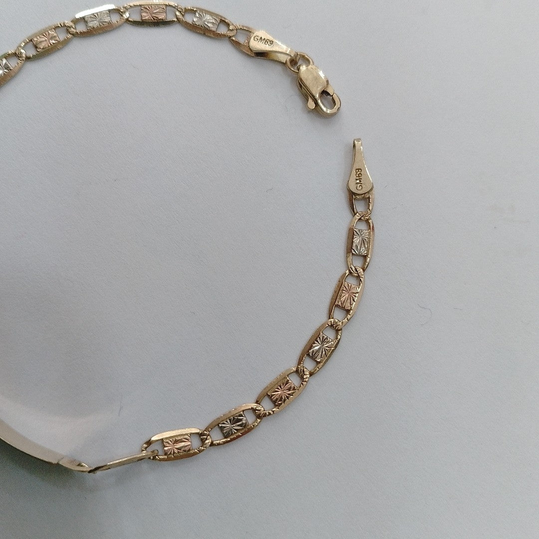ESCLAVA ORO 10 K 3.8 GRMS (SEMINUEVO)