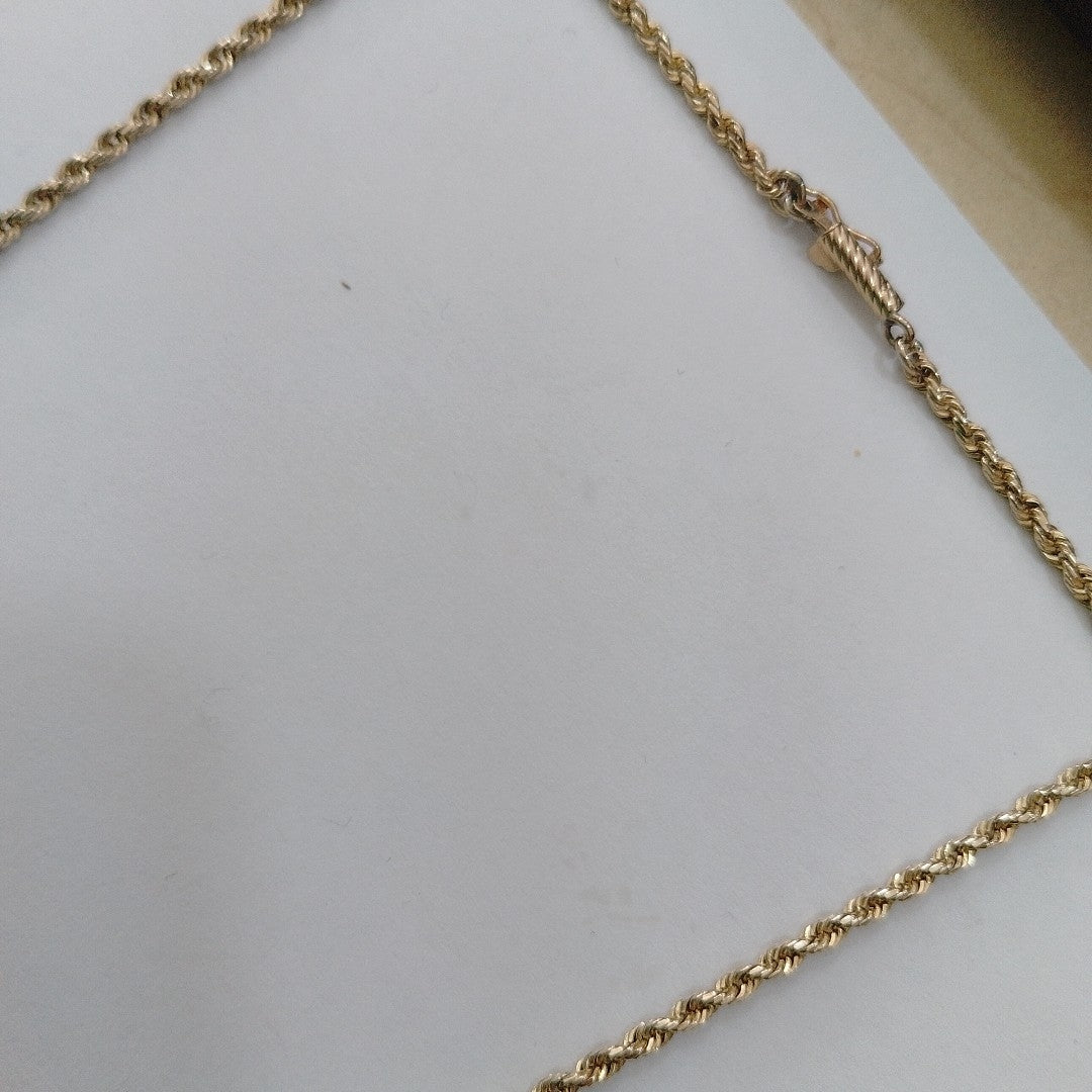 CADENA ORO 14 K 8.8 GRMS (SEMINUEVO)