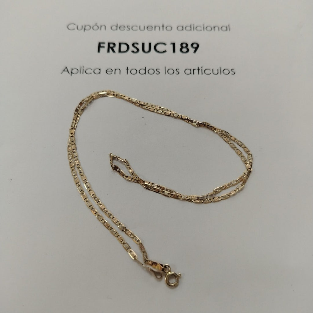 CADENA ORO 10 K 3 GRMS (SEMINUEVO)