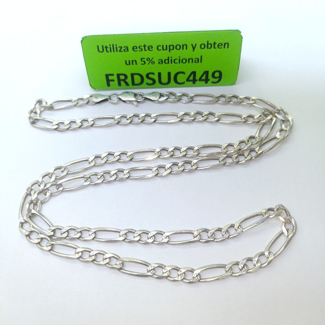 CADENA PLATA 16.3 GRMS (SEMINUEVO)